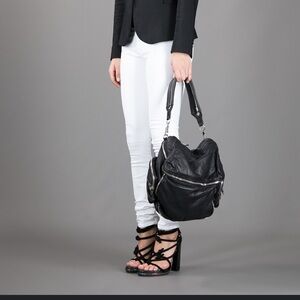 Alexander Wang Black Leather Shoulder Bag